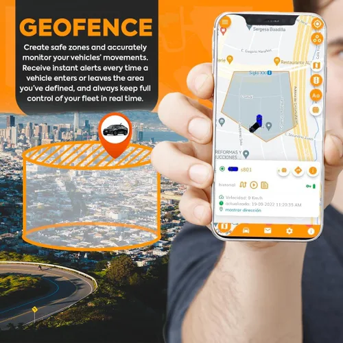 Vista 8 de 4G-Tracker - Rastreador GPS para vehículos: automóvil, motocicleta y camión Conexión directa de batería y SIM integrada Seguimiento de vehículos