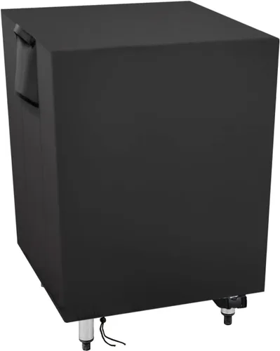 Vista 9 de Cubierta de mesa de preparación al aire libre de 24 pulgadas, impermeable, de acero inoxidable, cubierta de mesa de barbacoa de metal, protección