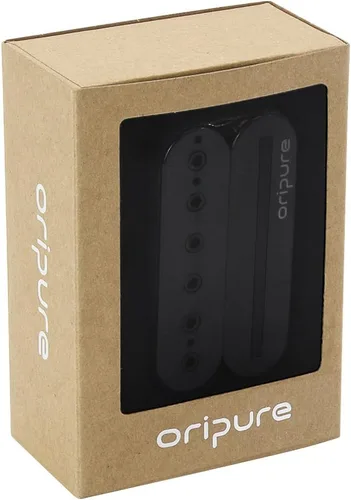 Vista 5 de Oripure Pastillas Humbucker Alnico 5 para Guitarra Pastilla de Puente Hot Dual Rail y Postes de Tornillo