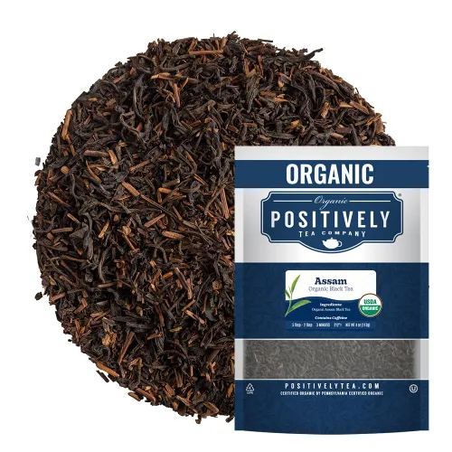 Vista 61 de Organic Positively Tea Company, Bolsas de té herbal de hibisco, 100 unidades, bolsas de té ecológicas, sin OGM