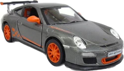 Vista 7 de KiNSMART - Porsche 911 GT3 RS Escala 1:36 5" Die Cast Metal Modelo Juguete Deportivo (4SET)