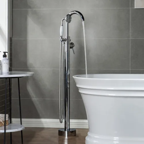 Vista 18 de WOODBRIDGE F0007 DR-BG Grifo, Oro Cepillado