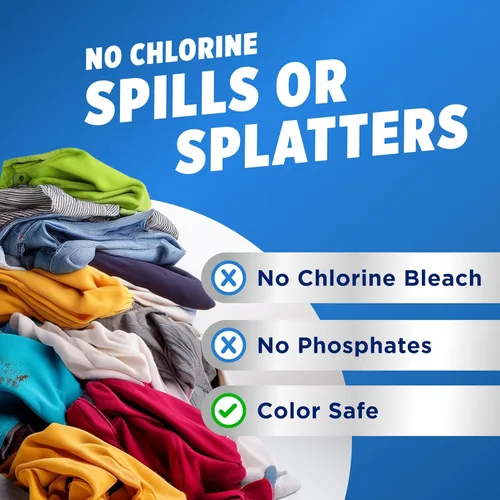 Vista 7 de OxiClean White Revive - Aditivo líquido blanqueador y removedor de manchas, blanqueador de oxígeno activado por agua para lavandería, 45 onzas