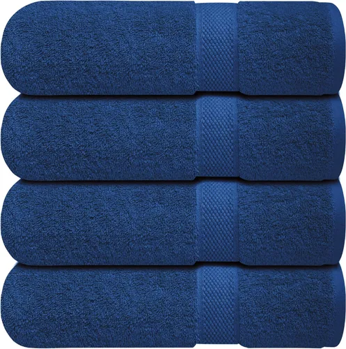 Vista 29 de Infinitee Xclusives Paños de lavado de 100 % algodón de alta calidad para ducha, paquete de 4, 12 x 12 pulgadas, altamente absorbentes, para baño