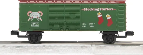 Vista 9 de Lionel Junction North Pole Central Electric O Gauge Bluetooth Model Train Set with Remote and Lighted FasTrack