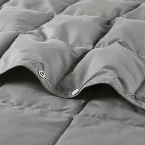 Vista 9 de True North by Sleep Philosophy - Manta de gran tamaño, ganso y plumón con botones, acolchado de caja clásica, relleno pesado para campamento