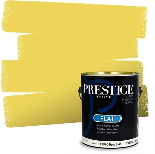 Vista 188 de PRESTIGE Pinturas de pintura exterior e imprimación en uno, 1 galón, plano, combinación comparable de Benjamin Moore* Pila de heno
