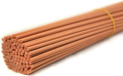 Vista 18 de 50 varillas de repuesto para difusor de varillas de fibra para fragancia aromática (beige, 0.315 x 0.118 in)