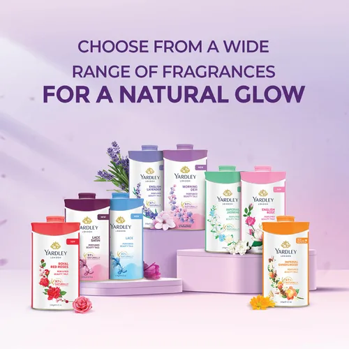 Vista 7 de Talco desodorante perfumado Yardley London con lavanda inglesa, polvo de talco 100gm, 3.5 onzas