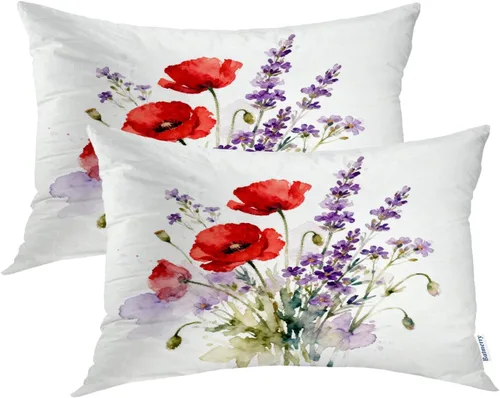 Vista 71 de Batmerry Bunny Basket of Flowers Cute Rabbit Spring Scene Throw Pillow Covers, A Cute Bunny Flowers Decorative Pillow Covers Digital Printing