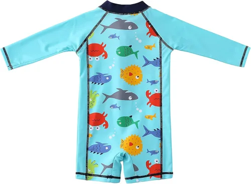 Vista 2 de Traje de baño de una pieza para bebé UPF 50+ - Sunsuit con protección solar