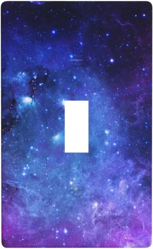 Vista 38 de Cubierta decorativa de interruptor de luz basculante doble de béisbol, placa de pared de 2 gang, cubierta de toma de corriente eléctrica, placa