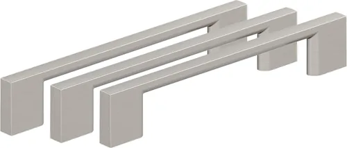 Vista 55 de Amerock 10BX37131CZ Mango de gabinete de bronce champán 3-3/4 pulgadas (3.780 in) de centro a centro paquete de 10 Paisaje urbano Herrajes