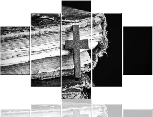 Vista 170 de TUMOVO Jesús Christian - Pintura sobre lienzo de 5 piezas