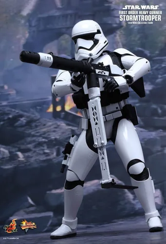 Vista 2 de Hot Toys Figura de soldado de asalto pesado de Star Wars The Force Awakens First Order