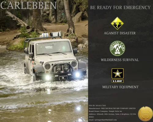 Vista 6 de Carlebben Estuche EMT Rip-Away Molle Pouch Ifak Pouch Medical First Aid Kit Utility Pouch 1000D Nylon (con suministros médicos)