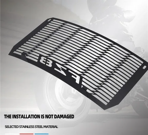 Vista 2 de Radiators Guard for YA&MAHA FZ 8 FZ8 2010 2011 2012 2013 2014 2015 2016 Motorcycle Accessories Radiator Grille Guard Protector Cooler Grill Cover