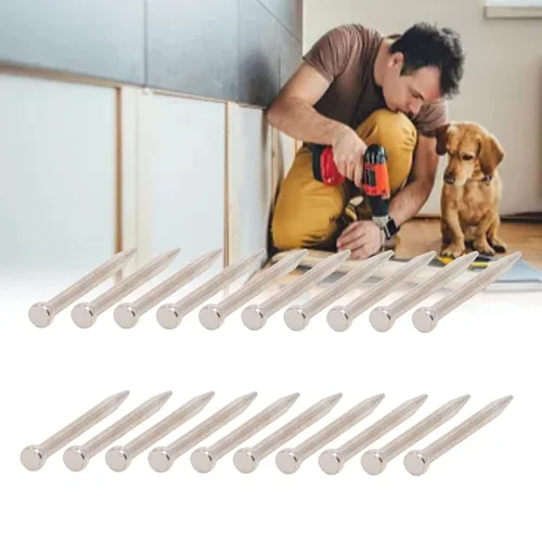 Vista 3 de Kadimendium Puntas de perforación central, juego de 20 unidades de punzón central de acero aleado resistente al desgaste, juego de 20