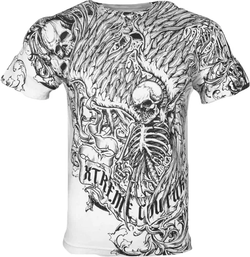 Vista 3 de Xtreme Couture by Affliction Camiseta Hombre The Accuser Blanco