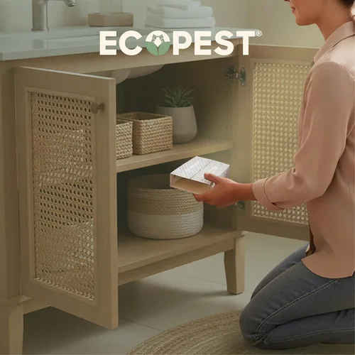 Vista 9 de Silverfish Trap - Paquete de 12 Trampa adhesiva para pegamento interior para peces plateados, Firebrat y otros insectos e insectos rastreros