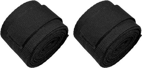 Vista 3 de 2 piezas de boxeo vendaje elástico de compresión para muñeca, guantes interiores de entrenamiento para artes marciales, kickboxing, muay thai
