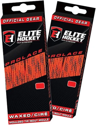 Vista 7 de Elite Hockey Prolace - Juego de 2 pares de cordones encerados para patinaje de hockey