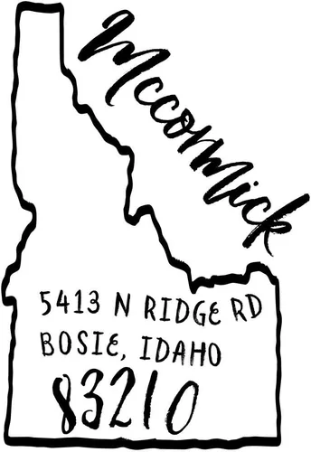 Vista 23 de Sello de dirección de devolución de Texas - Sello autoentintado del estado de Texas