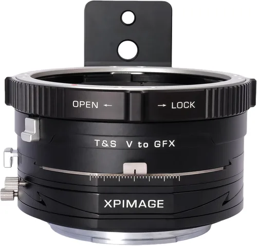 Vista 27 de Anillo adaptador de montaje de lente electrónico compatible con lente Leica S a cámara Fujifilm GFX GFX50 GFX100 Auto