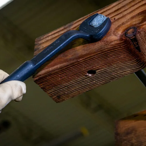 Vista 6 de Klein Tools 3214 - Llave dentada, fabricada en Estados Unidos, apertura nominal de 1-5/8 pulgadas, perno de 1 pulgada para tuerca pesada de EE. UU