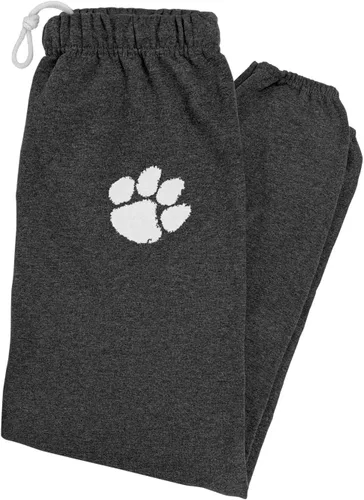 Vista 209 de LOGOVISION Pantalones deportivos para hombre con logotipo primario colegiado colección jaspeado carbón