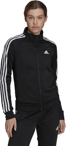 Vista 3 de adidas Camiseta deportiva de 3 rayas Essentials Warm-Up Slim para mujer