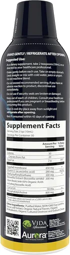 Vista 8 de Aurora Nutrascience, exoFlex Eggshell Membrana con BiovaFlex,+ vitamina C, curcumina, y boswellia, 10 onzas líquidas (10.1fl oz)
