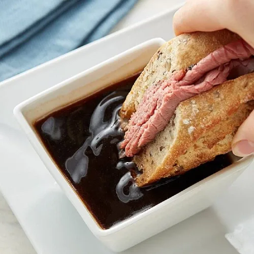 Vista 2 de Mezcla de salsa Au Jus de 4 onzas: perfecta para sumergir o servir sobre tus platos favoritos. - Country Creek LLC