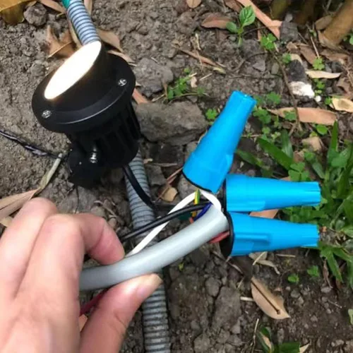 Vista 2 de Dicio Conectores de alambre impermeables para paisaje de 20-8 AWG, 10 unidades, certificación UL, conectores de alambre, tuercas lo mejor