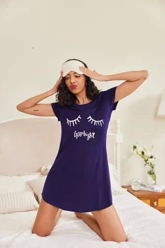 Vista 2 de Hotouch Conjunto de pijama de satén para mujer, 2 piezas, con botones, de seda, pantalones cortos, lencería con volantes, cuello de muesca