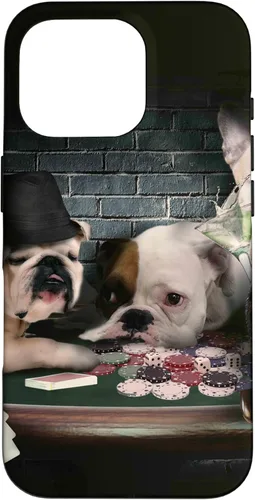 Vista 20 de Fun Playing Cards for Dogs and Dogs Poker Player Case for iPhone 16