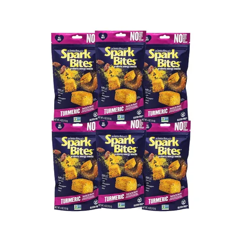 Vista 8 de SPARK BITES - Bocadillo energético saludable vegano sin alérgenos con chispas de chocolate (paquete de 6), una liberación constante de energía