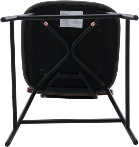 Vista 6 de Juego de 2 taburetes de bar de ratán de 26 pulgadas, modernos taburetes de mostrador con respaldo de caña, sillas de bar de cuero para comedor