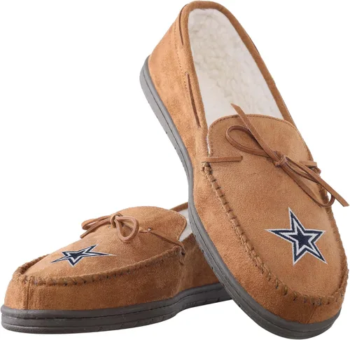 Vista 39 de FOCO Mens NFL Team Logo Moccasin Slippers