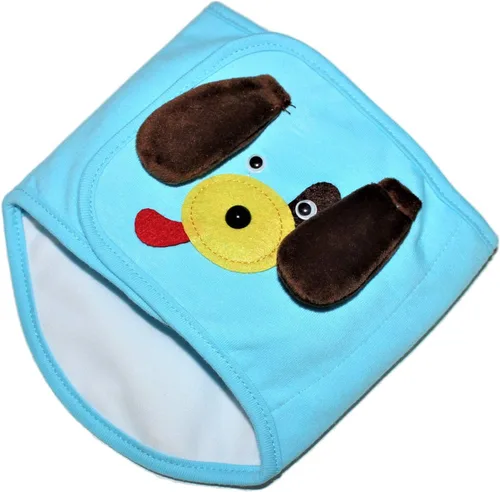 Vista 3 de Pañal divertido para perros y cachorros para razas pequeñas (negro, S - cintura de 8 a 10 pulgadas)