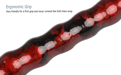 Vista 4 de Kit de palo de billar con punta de 13 mm y diseño ergonómico de 58 pulgadas, palo de arce canadiense con estuche duro