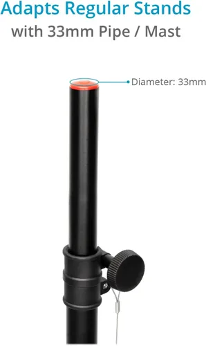Vista 8 de PROAIM Brazo de horca de grúa de cámara de 18 pies para cardanes de 3 ejes, inclinación panorámica y cabezal fluido. Para cámaras de video DSLR