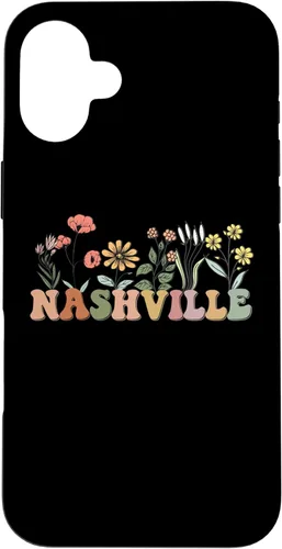 Vista 23 de Wildflower Nashville Tennessee Country Music Retro Nash City Case for iPhone 16