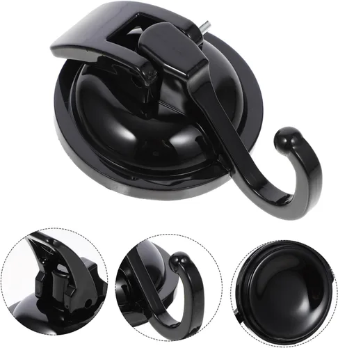 Vista 3 de Ganchos de succión para abrigos, ganchos de ventosa para baño, gancho de pared con ventosa