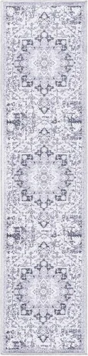 Vista 81 de Rugs.com Francesca Collection - Alfombra lavable de tejido plano, 2 x 3 pies, color blanco sal marina, perfecta para entradas, cocinas, rincones
