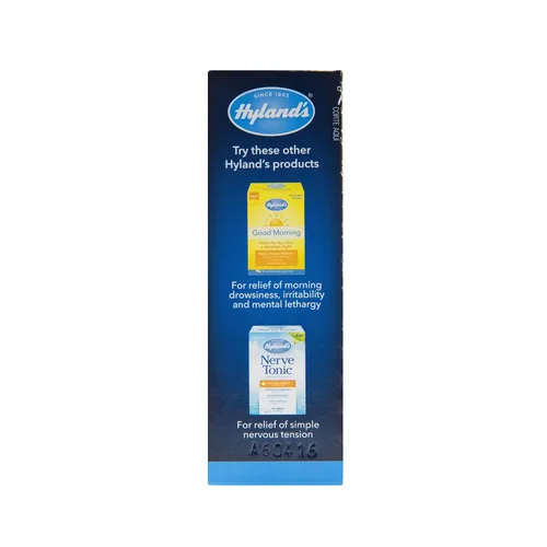 Vista 5 de Hyland's Calms Forte Sleep Aid 100 tabletas de alivio natural de estrés, ansiedad, nerviosismo e irritabilidad., 496307, 1, 1