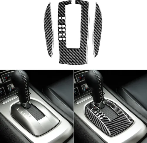 Vista 17 de NVCNX Fibra de carbono real premium compatible con Chevrolet/Chevy Camaro 2010 2011 1SS 2SS 1LT 2LT 1LS 2LS SS LT LS Coupe panel de cubierta