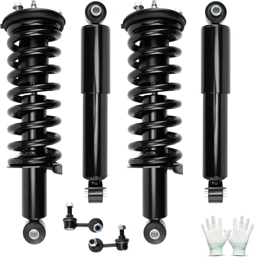 Vista 91 de Torchbeam Conjunto de puntales delanteros con amortiguadores de resorte helicoidal Reemplazo para Mazda 3 2004-2013 172263/172264