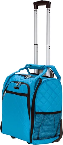 Vista 31 de Rockland Melrose - Maleta con ruedas, de porte vertical, para caber debajo del asiento, Rojo), BF31-RED