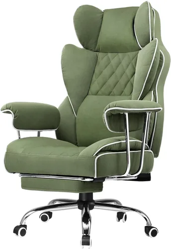 Vista 18 de GTPLAYER Silla para videojuegos, silla de oficina con soporte lumbar de resorte de bolsillo, ergonómica y cómoda, silla de escritorio de oficina
